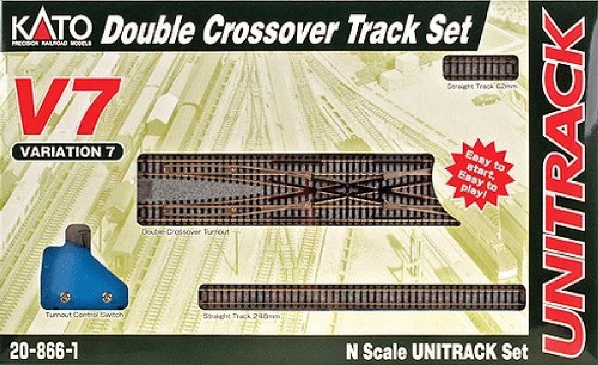 N V7 Double Track Crossing Set