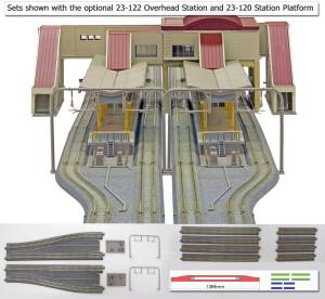 N V15 Double Track Set For Station