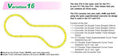 N V16 Concrete Tie Double Track Outer Loop Set