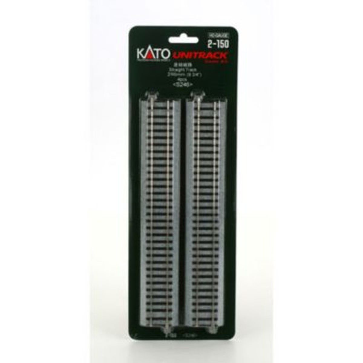 HO 246mm Straight Track/4pc