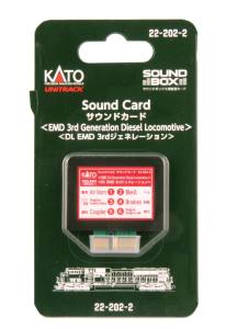 EMD 3rd Generation Diesel Sound Card for Soundbox