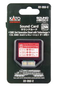 EMD 2nd Generation Diesel w/Turbo Sound Card for Soundbox