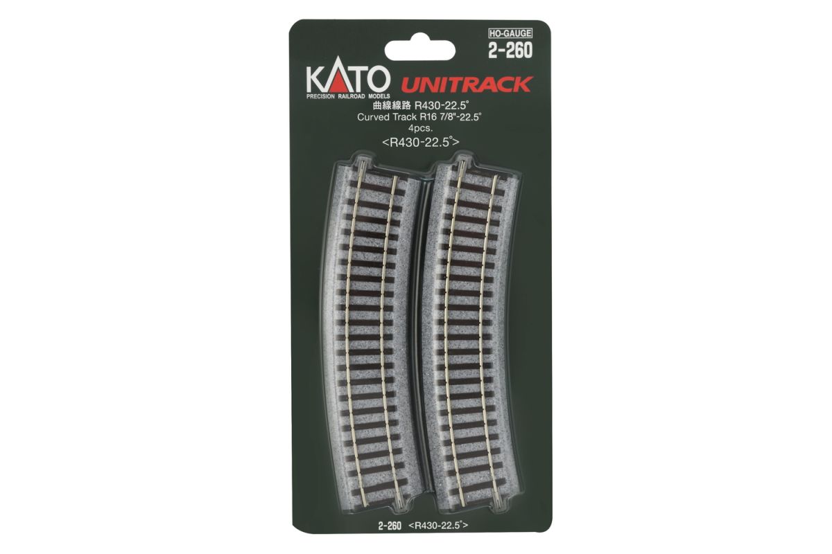 HO R430-22.5 Curve Track/4pc
