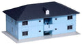 Gilbert Gardens Apartment Building Blue