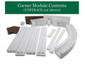 N T-Trak Sub Terrain Layout System Corner Kit