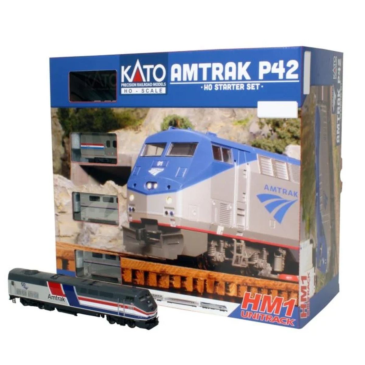HO Amtrak PhIII P42 Diesel #160 Starter Set