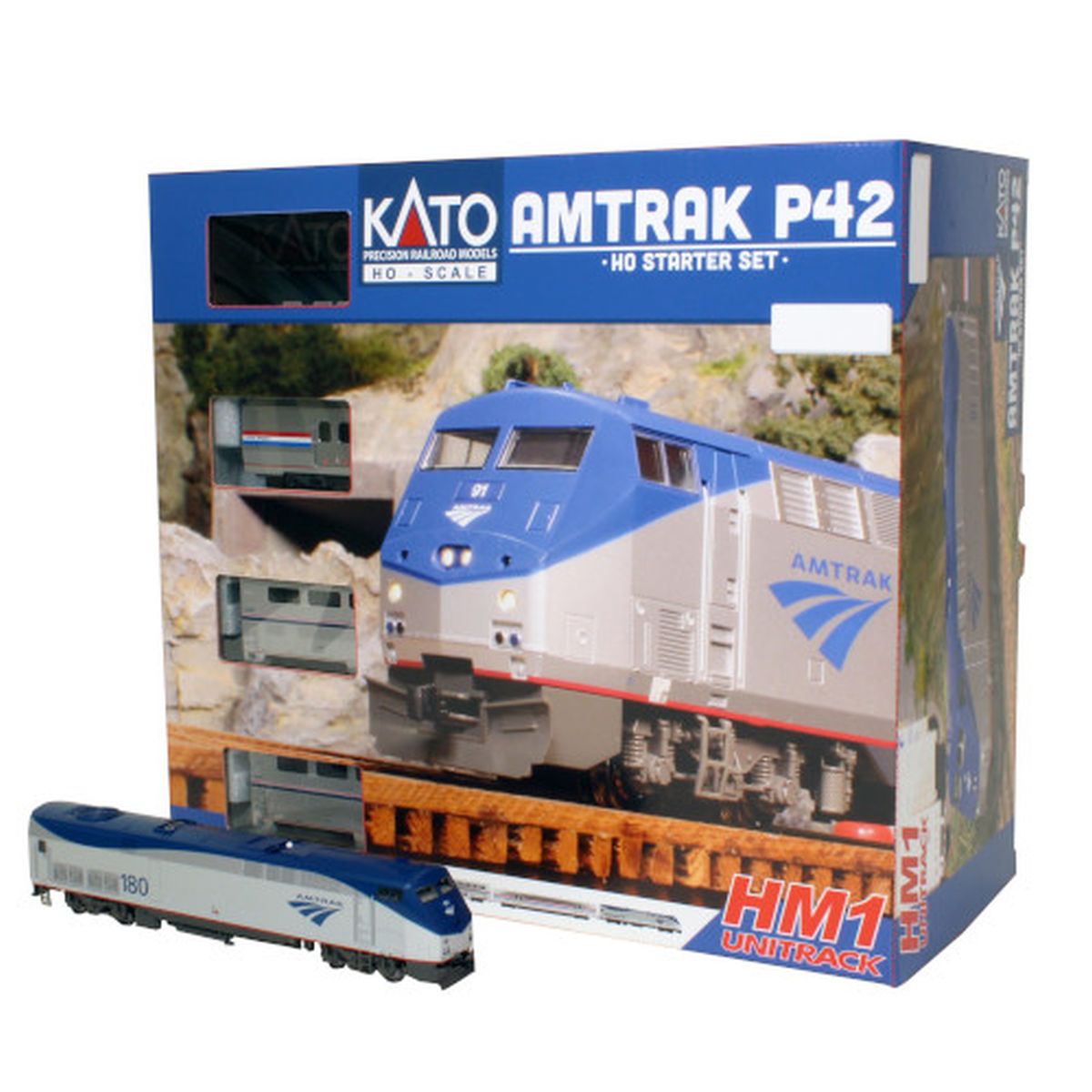 HO Amtrak PhV P42 Diesel Starter Set