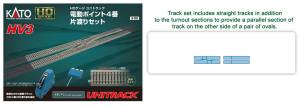 HO HV-3 Interchange Track Set w/#4 Remote Switches