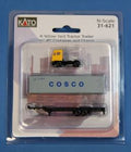 N Yard Tractor/yel/40' Cosco Container & Chassis