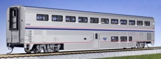 HO Amtrak Superliner I Coach PhVI #34041 w/Lights