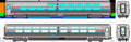 Amtrak Viewliner II Sleeper Phase III #62501 Potomac River w