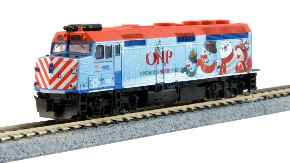 F40PH ONP Christmas Train 2016