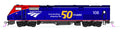HO P42 Diesel Amtrak PhVI #108 w/50th Anniversay Logo