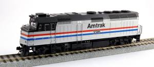 HO F40PH Diesel w/Ditch Lights Amtrak PhIII #396