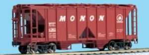 N ACF 70t Cvd.Hopper 3pk Monon #4331 4376 4382
