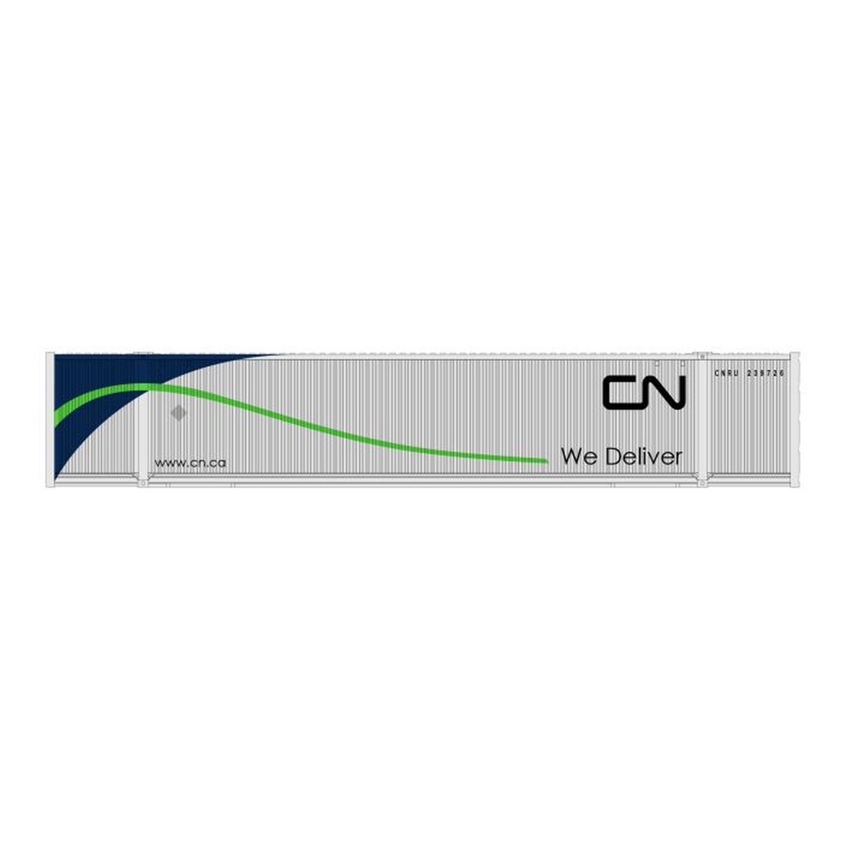 N 53' Intermodal Container 2pk CN