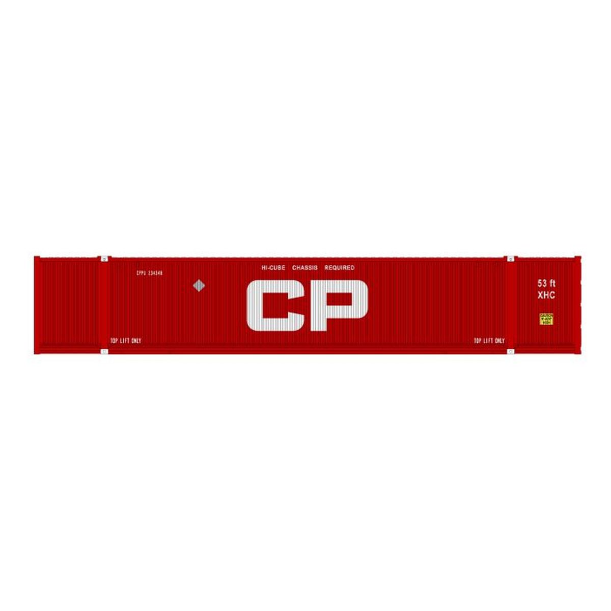 N 53' Intermodal Container 2pk CP