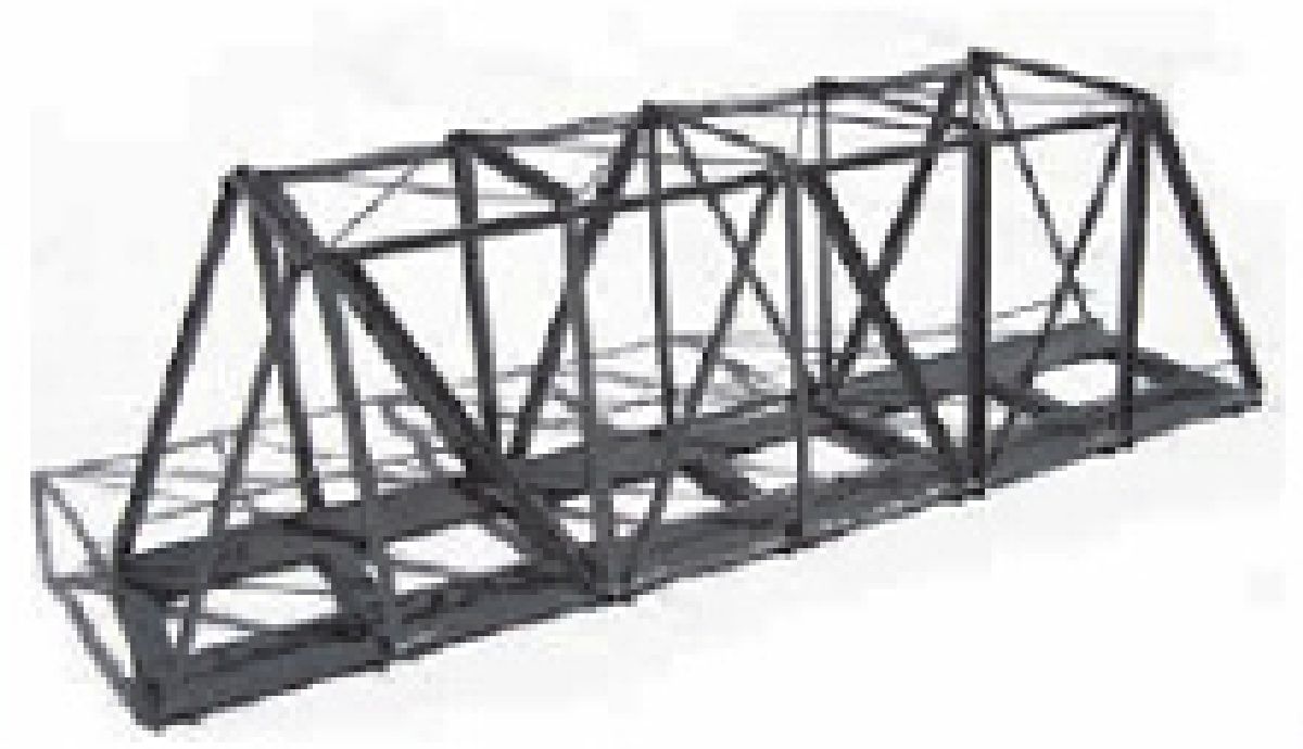 N KN12 Truss Bridge Gray