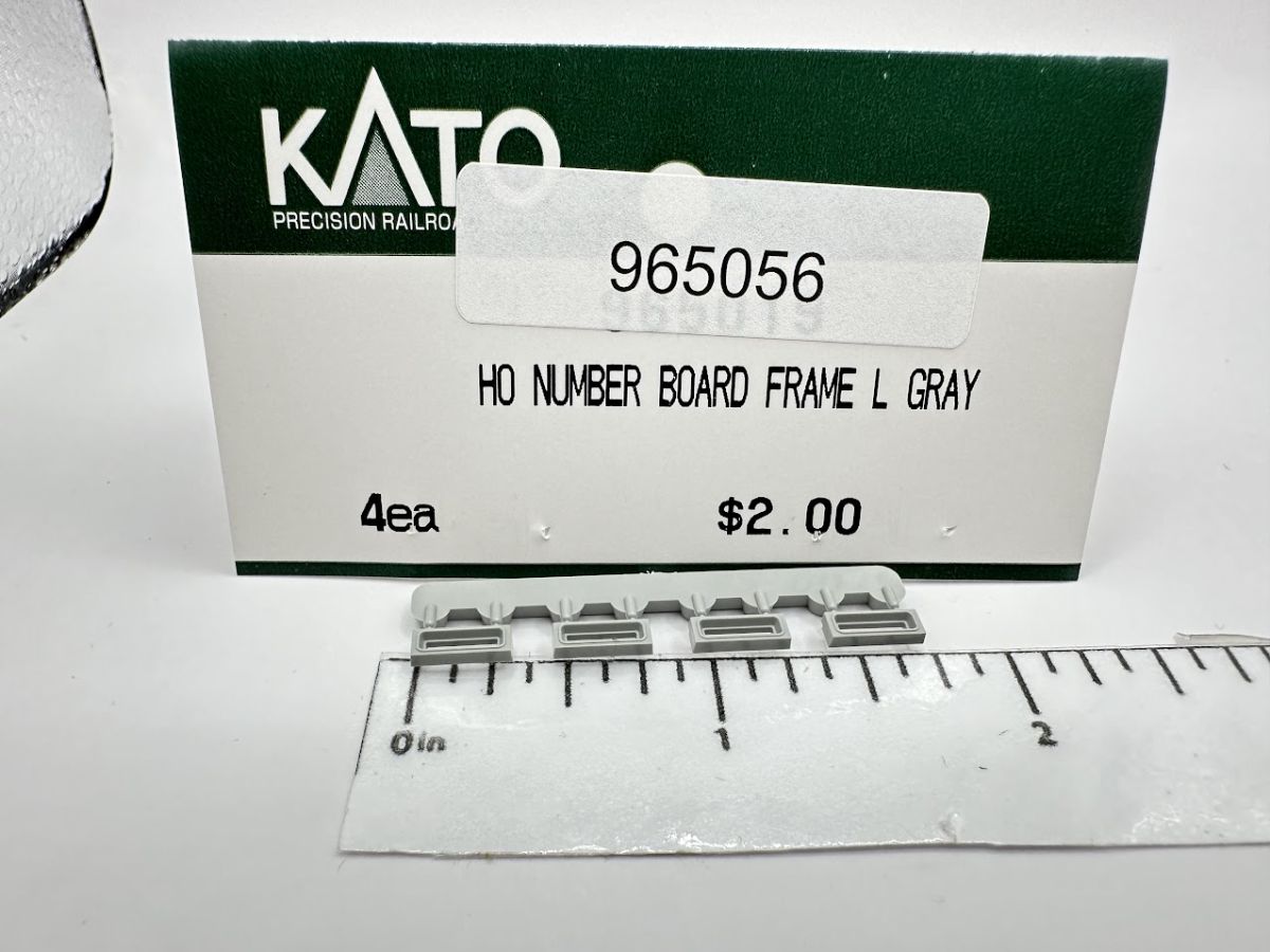 Number Board Frame Undecorated