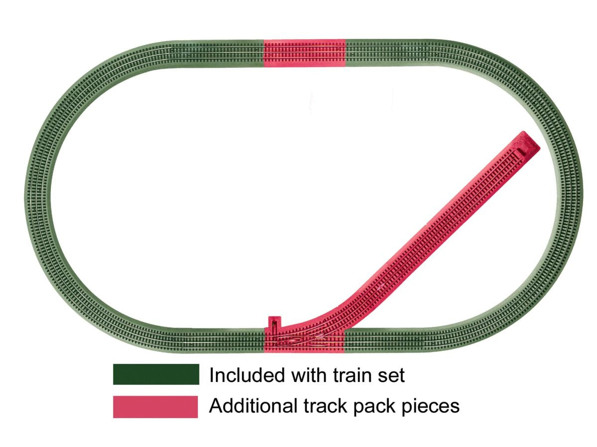 O RTR FasTrack Siding Track Pack