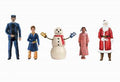 O RTR Polar Express Snowman & Children Figures/5pc
