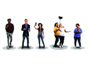 O RTR Millennial People Figures/5pc