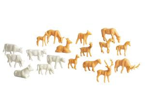 O Unpainted Animals/36pc