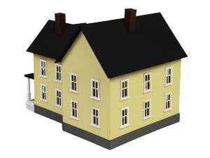 HO Madison House - Built Up