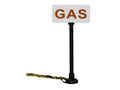Gas Lighted Signs 2pk