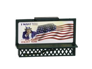 HO War Bonds Lighted Billboard
