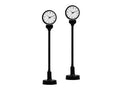 HO Lighted Clock 2pk - black