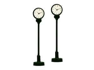HO Lighted Clock 2pk - green
