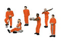 HO Prison Work Crew - orange