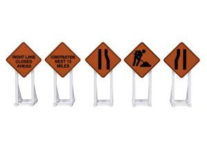 O RTR Construction Signs/5pc
