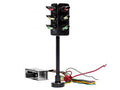 HO Lighted 2-Way Traffic Light w/Switch 2pk