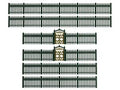 HO Iron Fence - Green