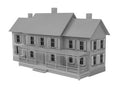 HO Byrd House Kit