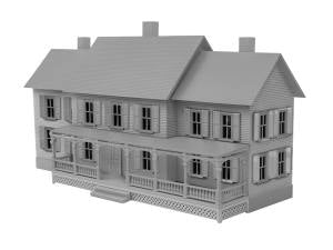HO Byrd House Kit