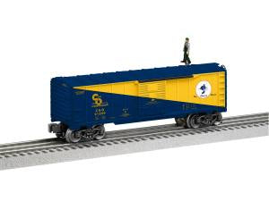 O RTR C&O Walking Brakeman Boxcar