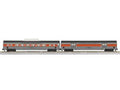 AF Streamlined Passenger Car NH 2-Pack