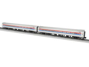 O RTR Amtrak Amfleet Phase 3 Coach two-Pack