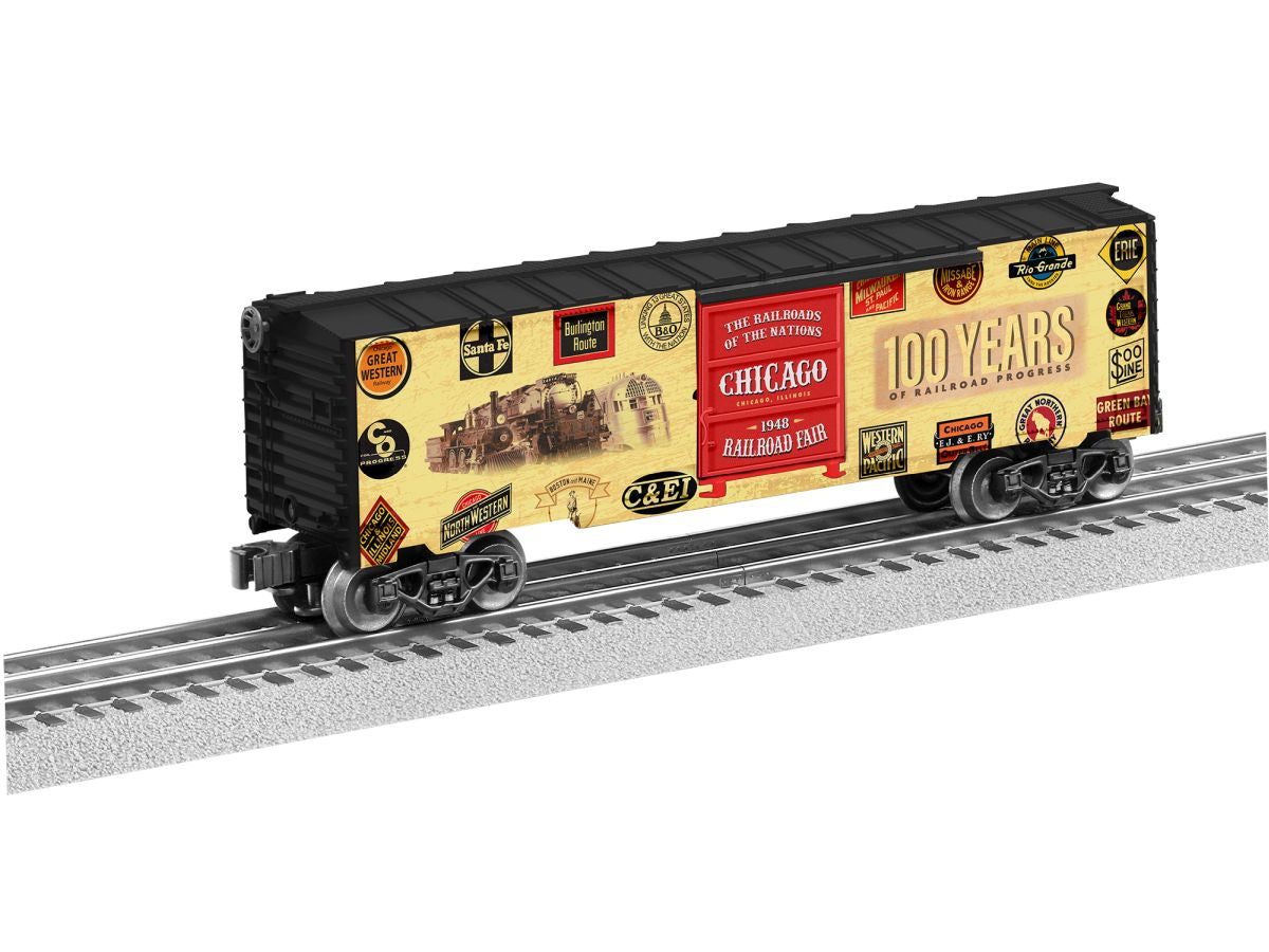 O RTR Chicago Railroad Fair Boxcar