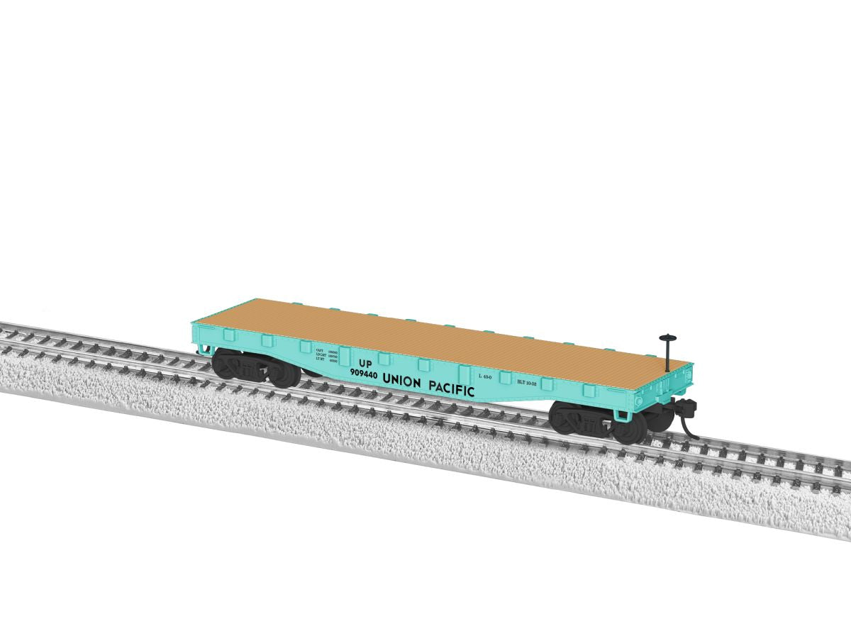HO RTR Flatcar UP #909440