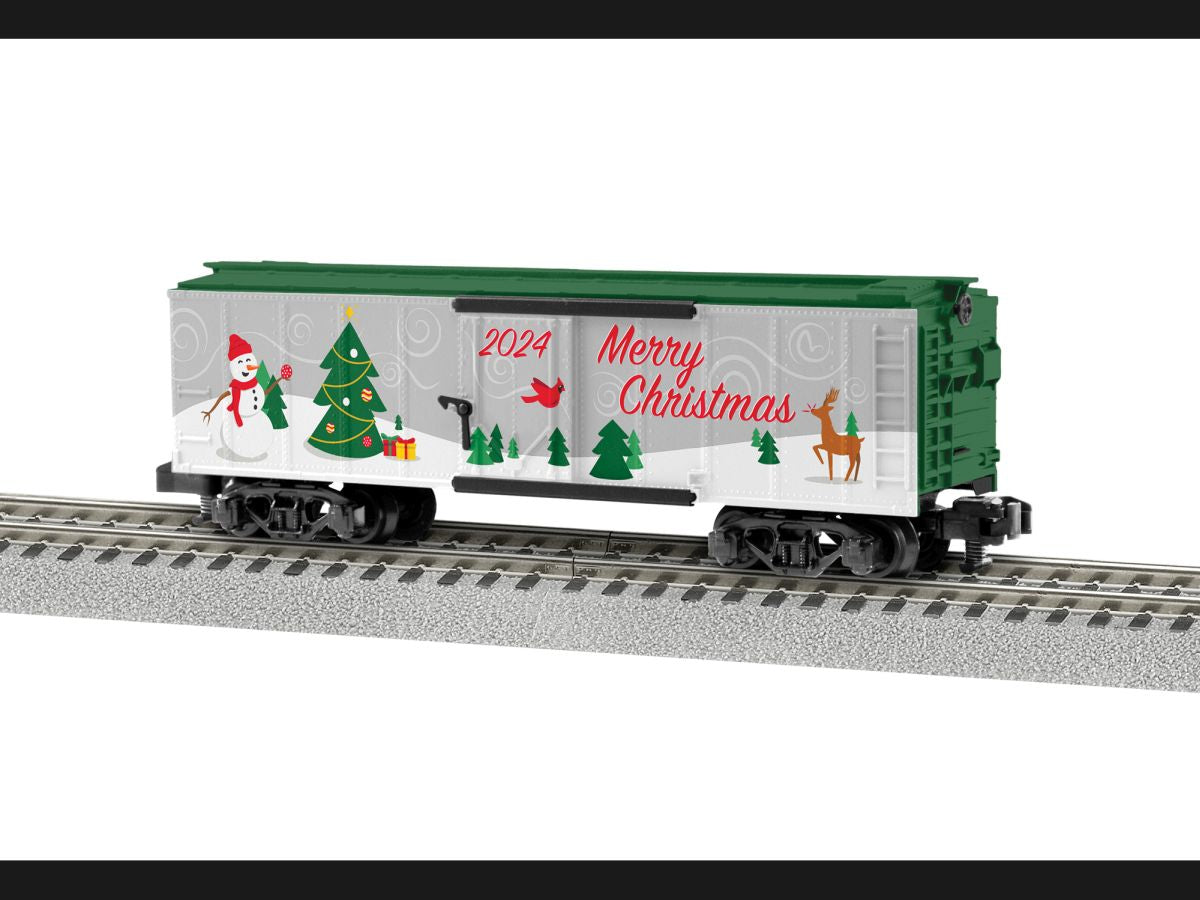 AF RTR American Flyer Christmas Boxcar 2024