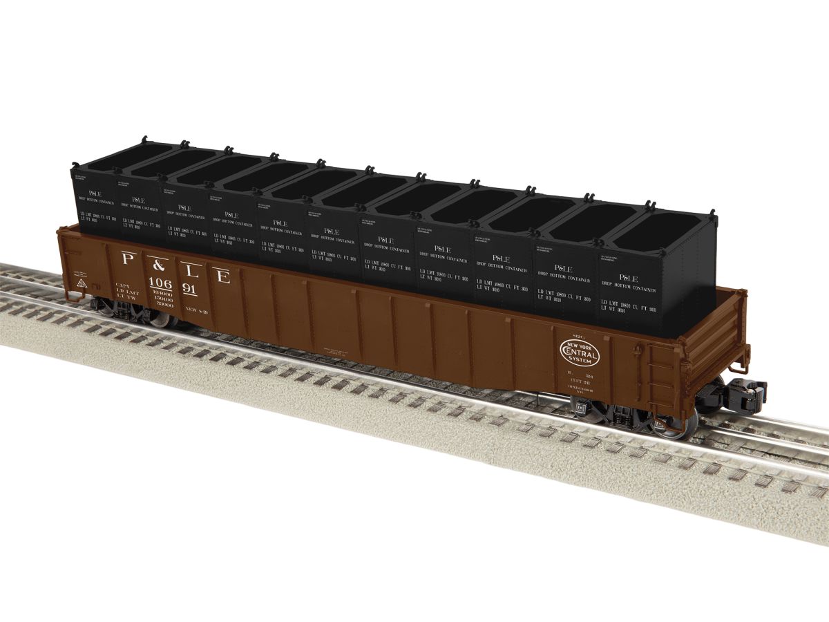 O PS-5 Gondola P&LE #10691 - with Coke Containers