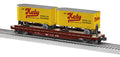 O MKT 50' TOFC Flatcar w/2 20' Trailers