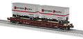 O SP 50' TOFC Flatcar w/2 20' Trailers