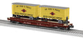 O Texas & Pacific 50' TOFC Flatcar w/2 20' Trailers