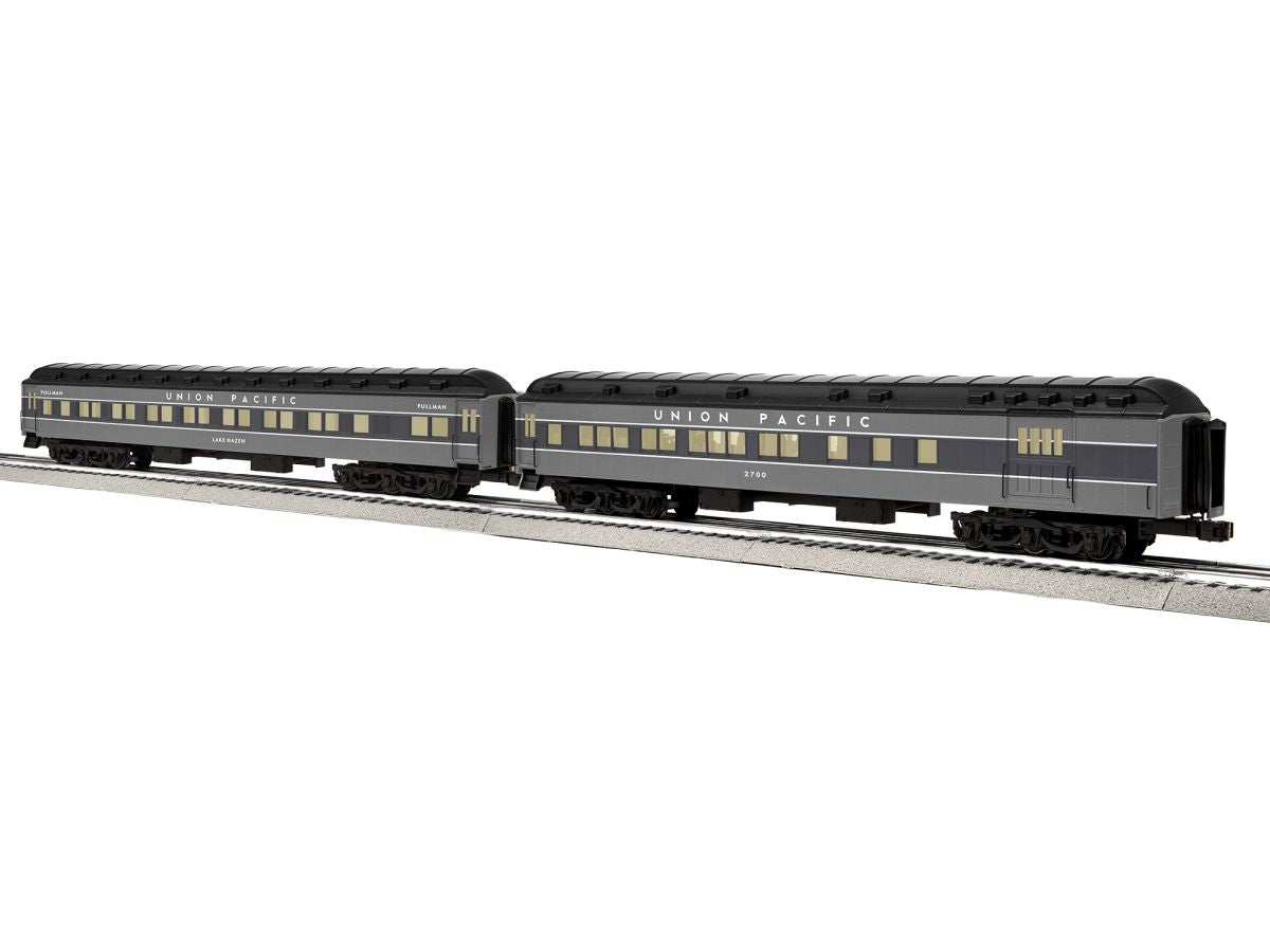 O UP 18'' Passenger Car 2-Pack B