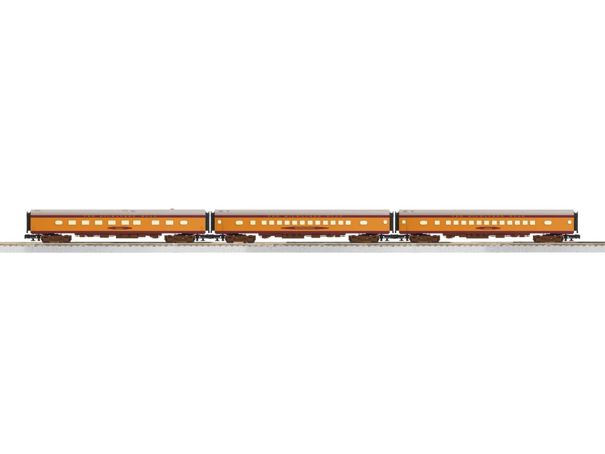 O Milw.Rd. Hiawatha 18'' Aluminum 3 Pack